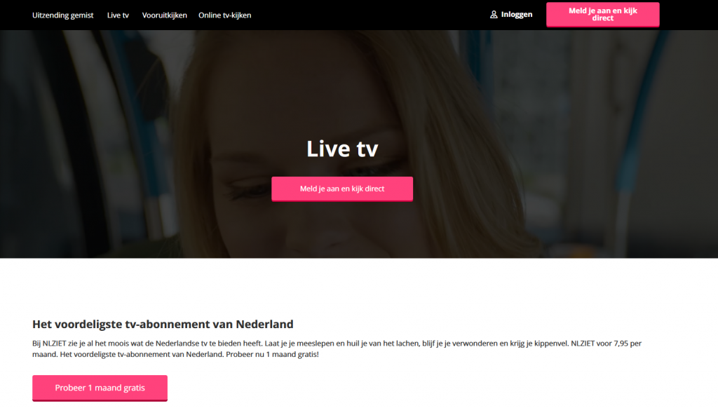 live televisie via het internet