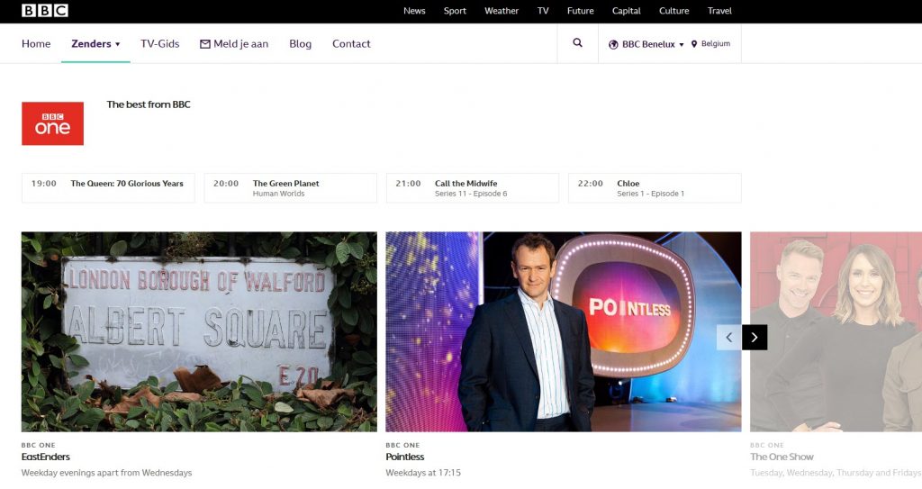 bbc one live kijken online